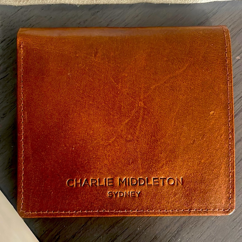 Charlie Middleton mens wallet- real kangaroo leather